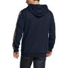CQR Men’s Winter Fleece Pullover Hoodies, Thermal Long Sleeve Hooded Sweatshirt, Cotton-Blend Outdoor/Tactical Shirts(Fleece Camo Hoodie Navy)