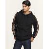 CQR Men’s Winter Fleece Pullover Hoodies, Thermal Long Sleeve Hooded Sweatshirt, Cotton-Blend Outdoor/Tactical Shirts(Fleece Full-zip Hoodie Black)