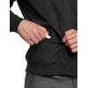 CQR Men’s Winter Fleece Pullover Hoodies, Thermal Long Sleeve Hooded Sweatshirt, Cotton-Blend Outdoor/Tactical Shirts(Fleece Tactical Full-zip Black)