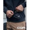CQR Men’s Winter Fleece Pullover Hoodies, Thermal Long Sleeve Hooded Sweatshirt, Cotton-Blend Outdoor/Tactical Shirts(Fleece Tactical Full-zip Navy)