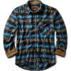 CQR Men’s 100% All Cotton Button Down Flannel Shirts, Long Sleeve Brushed Warm Soft Casual Outdoor Plaid Shirt(Plaid River)