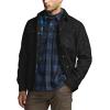 CQR Men’s Flannel Lined Shirt Jackets, Long Sleeved Rugged Plaid Cotton Brushed Suede Shirt Jacket(Stealth Forest Oasis)