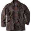 CQR Men’s Flannel Lined Shirt Jackets, Long Sleeved Rugged Plaid Cotton Brushed Suede Shirt Jacket(Huntsman Harvest)