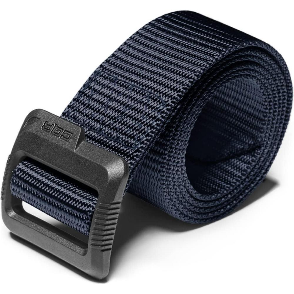 imageCQR Tactical Belt Military Style Heavy Duty Belt Webbing EDC QuickRelease BuckleFlex Poly Police Navy