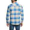 CQR Men’s 100% Cotton Plaid Flannel Shirt, Long Sleeve Shirt Jackets, Casual Outdoor Jacket with Pockets(Regular Fit Under Bridge)