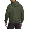 CQR Men’s Winter Fleece Pullover Hoodies, Thermal Long Sleeve Hooded Sweatshirt, Cotton-Blend Outdoor/Tactical Shirts(Fleece Ripstop Pannel Full-zip Olive)