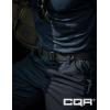 CQR Tactical Belt, Military Style Heavy Duty Belt, Webbing EDC Quick-Release Buckle(Flex Poly Black)