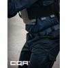 CQR Tactical Belt, Military Style Heavy Duty Belt, Webbing EDC Quick-Release Buckle(Flex Poly Police Navy)