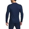 CQR Men’s Long Sleeve Thermal Underwear Tops, Midweight Waffle Shirt, Winter Cold Weather Thermal Shirts(1 Piece of Top Navy)