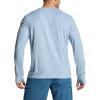 CQR Men’s UPF 50+ Sun Protection Long Sleeve Quick Dry Athletic Shirts, Stretch Running Workout Hiking T-Shirts(Protector Ocean)