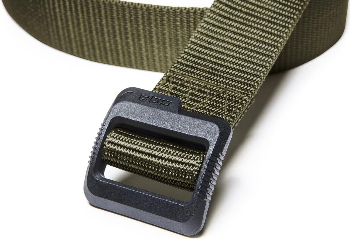 imageCQR Tactical Belt Military Style Heavy Duty Belt Webbing EDC QuickRelease BuckleDura Nylon Green