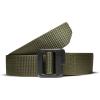 CQR Tactical Belt, Military Style Heavy Duty Belt, Webbing EDC Quick-Release Buckle(Dura Nylon Green)