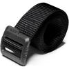 CQR Tactical Belt, Military Style Heavy Duty Belt, Webbing EDC Quick-Release Buckle(Dura Nylon Black)