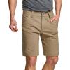 CQR Men’s Stretch Utility Shorts, Lightweight Quick Dry Casual Shorts, Hiking Golf Cargo Shorts with Zipper Pockets(Sedona Shorts Coyote)