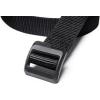 CQR Tactical Belt, Military Style Heavy Duty Belt, Webbing EDC Quick-Release Buckle(2pack Dura Nylon Black/ Black)