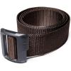 CQR Tactical Belt, Military Style Heavy Duty Belt, Webbing EDC Quick-Release Buckle(2pack Dura Nylon Black/ Brown)