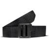CQR Tactical Belt, Military Style Heavy Duty Belt, Webbing EDC Quick-Release Buckle(2pack Dura Nylon Black/ Khaki)