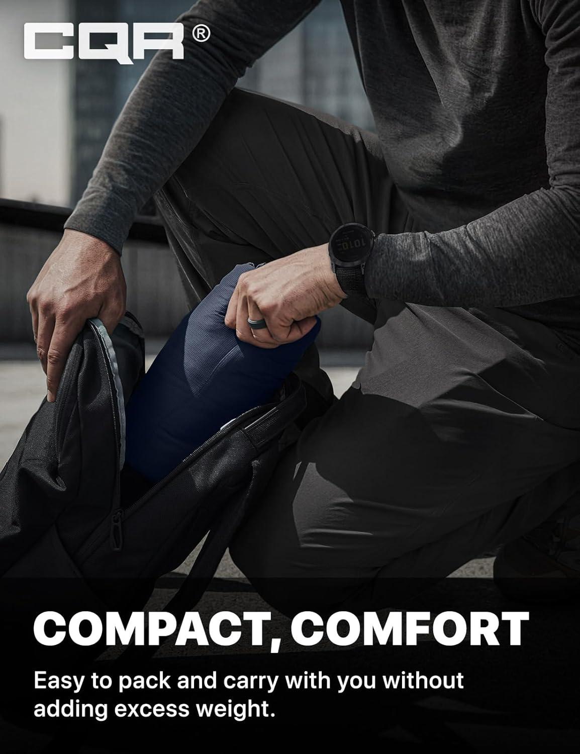 imageCQR Mens Lightweight Warm Insulated Jacket Windproof Water Resistant Winter Active Coat for Hiking Work Outdoor TacticalFrame Tundra Navy