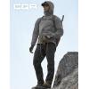 CQR Men’s Lightweight Warm Insulated Jacket, Windproof Water Resistant Winter Active Coat for Hiking Work Outdoor Tactical(Lightweight Charcoal)