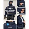 CQR Men’s Lightweight Warm Insulated Jacket, Windproof Water Resistant Winter Active Coat for Hiking Work Outdoor Tactical(Lightweight Operator Navy)