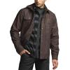 CQR Men’s Flannel Shirt Jacket Long Sleeve, Winter Warm Outdoor Casual Plaid Jacket Coat with Pockets(Suede Stealth Woods Night)