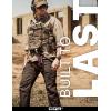 CQR Men’s Tactical Pants, Water Resistant Ripstop Cargo Pants, Lightweight EDC Work Hiking Pants, Outdoor Apparel(Duratex Mag Pocket Dark Brown)