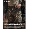 CQR Men’s Tactical Pants, Water Resistant Ripstop Cargo Pants, Lightweight EDC Work Hiking Pants, Outdoor Apparel(Duratex Mag Pocket Print Hunting Camo)