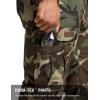 CQR Men’s Tactical Pants, Water Resistant Ripstop Cargo Pants, Lightweight EDC Work Hiking Pants, Outdoor Apparel(Duratex Mag Pocket Print Woodland Camo)