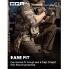 CQR Men’s Tactical Pants, Water Resistant Ripstop Cargo Pants, Lightweight EDC Work Hiking Pants, Outdoor Apparel(Duratex Mag Pocket Tundra)