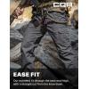 CQR Men’s Tactical Pants, Water Resistant Ripstop Cargo Pants, Lightweight EDC Work Hiking Pants, Outdoor Apparel(Raider Charcoal)