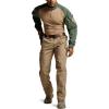 CQR Men’s Tactical Pants, Water Resistant Ripstop Cargo Pants, Lightweight EDC Work Hiking Pants, Outdoor Apparel(Raider Cougar)