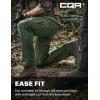 CQR Men’s Tactical Pants, Water Resistant Ripstop Cargo Pants, Lightweight EDC Work Hiking Pants, Outdoor Apparel(Raider Green Kelp)