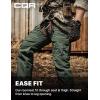 CQR Men’s Tactical Pants, Water Resistant Ripstop Cargo Pants, Lightweight EDC Work Hiking Pants, Outdoor Apparel(Raider Mag Green Kelp)
