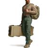 CQR Men’s Tactical Pants, Water Resistant Ripstop Cargo Pants, Lightweight EDC Work Hiking Pants, Outdoor Apparel(Raider Mag Green Kelp)