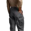 CQR Men’s Tactical Pants, Water Resistant Ripstop Cargo Pants, Lightweight EDC Work Hiking Pants, Outdoor Apparel(Raider Mag Pocket Charcoal)