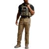 CQR Men’s Tactical Pants, Water Resistant Ripstop Cargo Pants, Lightweight EDC Work Hiking Pants, Outdoor Apparel(Raider Mag Pocket Cougar)