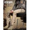 CQR Men’s Tactical Pants, Water Resistant Ripstop Cargo Pants, Lightweight EDC Work Hiking Pants, Outdoor Apparel(Raider Mag Pocket Khaki)