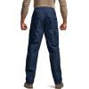 CQR Men’s Tactical Pants, Water Resistant Ripstop Cargo Pants, Lightweight EDC Work Hiking Pants, Outdoor Apparel(Raider Midnight Blue)