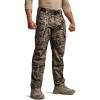 CQR Men’s Tactical Pants, Water Resistant Ripstop Cargo Pants, Lightweight EDC Work Hiking Pants, Outdoor Apparel(Duratex Mag Pocket Print Hunting Camo)