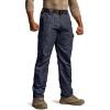 CQR Men’s Tactical Pants, Water Resistant Ripstop Cargo Pants, Lightweight EDC Work Hiking Pants, Outdoor Apparel(Raider Police Navy)