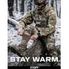 CQR 3 Pack Men and Women Wool Hiking Mid Calf Crew Socks, Moisture Wicking Breathable Outdoor Tactical Cushion boot Socks(Rex Arc 10in Coyote Brown)