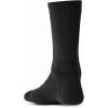 CQR 3 Pack Men and Women Wool Hiking Mid Calf Crew Socks, Moisture Wicking Breathable Outdoor Tactical Cushion boot Socks(Rex Lt 8.5in Black)