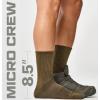 CQR 3 Pack Men and Women Wool Hiking Mid Calf Crew Socks, Moisture Wicking Breathable Outdoor Tactical Cushion boot Socks(Rex Lt 8.5in Coyote Brown)