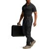 CQR Men’s Quick Dry Work Pants, Water Resistant Outdoor Tactical Pants, Lightweight Stretch Cargo Hiking Pants(Dura Flex Pants Black)
