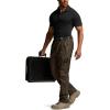 CQR Men’s Quick Dry Work Pants, Water Resistant Outdoor Tactical Pants, Lightweight Stretch Cargo Hiking Pants(Dura Flex Pants Dark Brown)