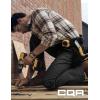 CQR Men’s Quick Dry Work Pants, Water Resistant Outdoor Tactical Pants, Lightweight Stretch Cargo Hiking Pants(Duratex Pants Black)
