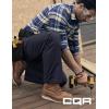 CQR Men’s Quick Dry Work Pants, Water Resistant Outdoor Tactical Pants, Lightweight Stretch Cargo Hiking Pants(Duratex Pants Police Navy)