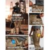 CQR Men’s Quick Dry Work Pants, Water Resistant Outdoor Tactical Pants, Lightweight Stretch Cargo Hiking Pants(Frontline Cougar)