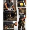 CQR Men’s Quick Dry Work Pants, Water Resistant Outdoor Tactical Pants, Lightweight Stretch Cargo Hiking Pants(Print Work Pants Woodland Olive)