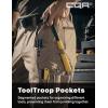 CQR Men’s Quick Dry Work Pants, Water Resistant Outdoor Tactical Pants, Lightweight Stretch Cargo Hiking Pants(Work Pants Khaki)